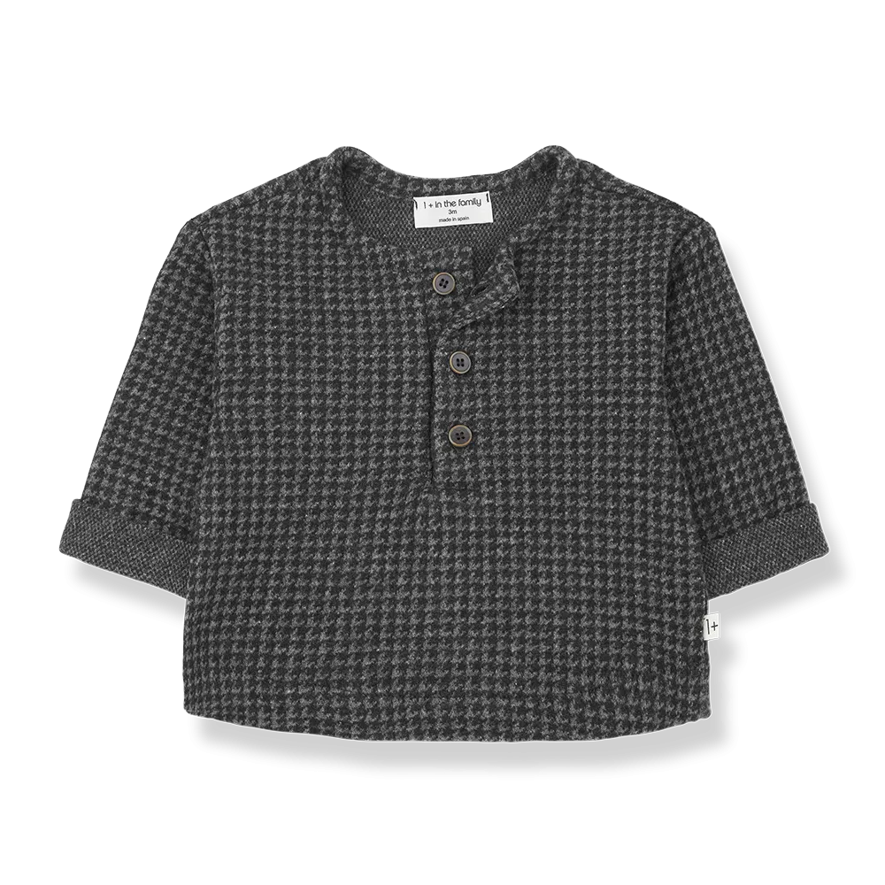 1  in the Family Ignasi Anthracite Shirt
