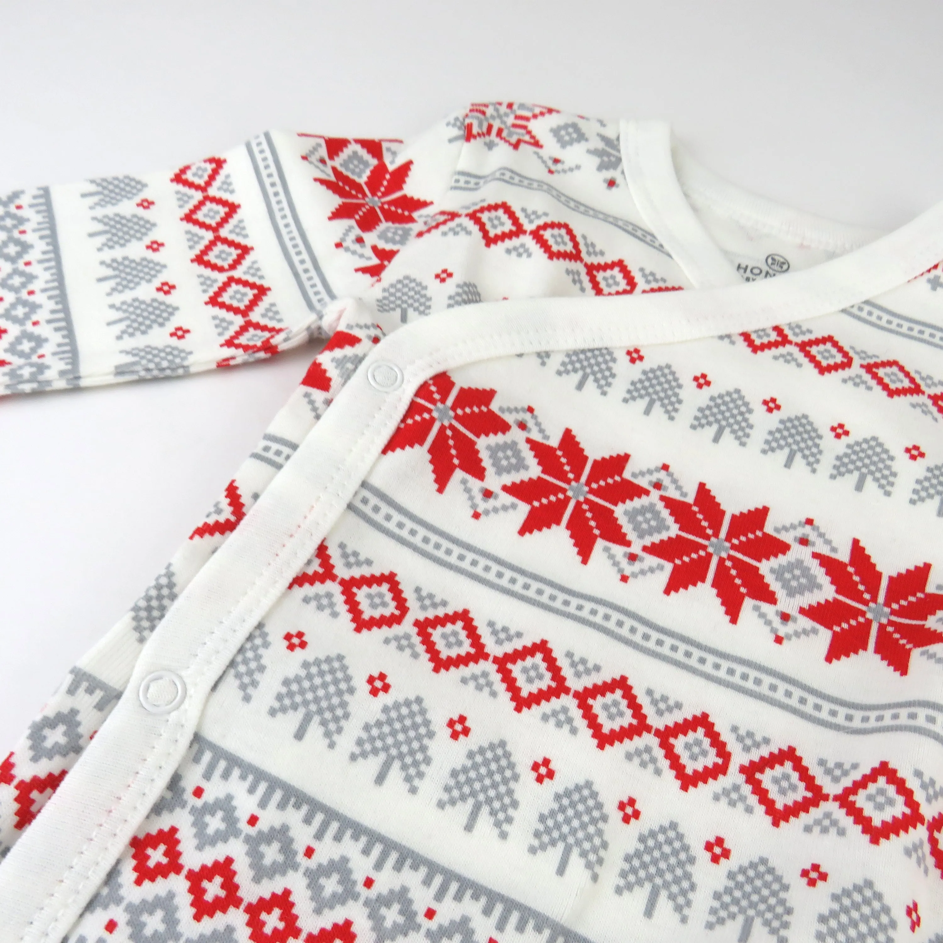 3-Pack Organic Cotton Long Sleeve Side-Snap Bodysuits