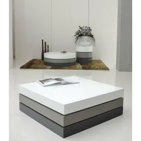 3-Tone Swivel Coffee Table
