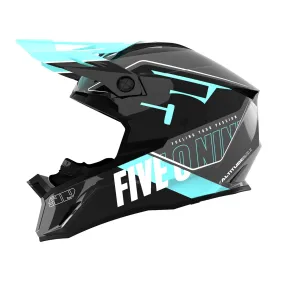 509  Altitude 2.0 Snowmobile Helmet Fidlock Strap Lightweight Open Face Mintnight FMVSS