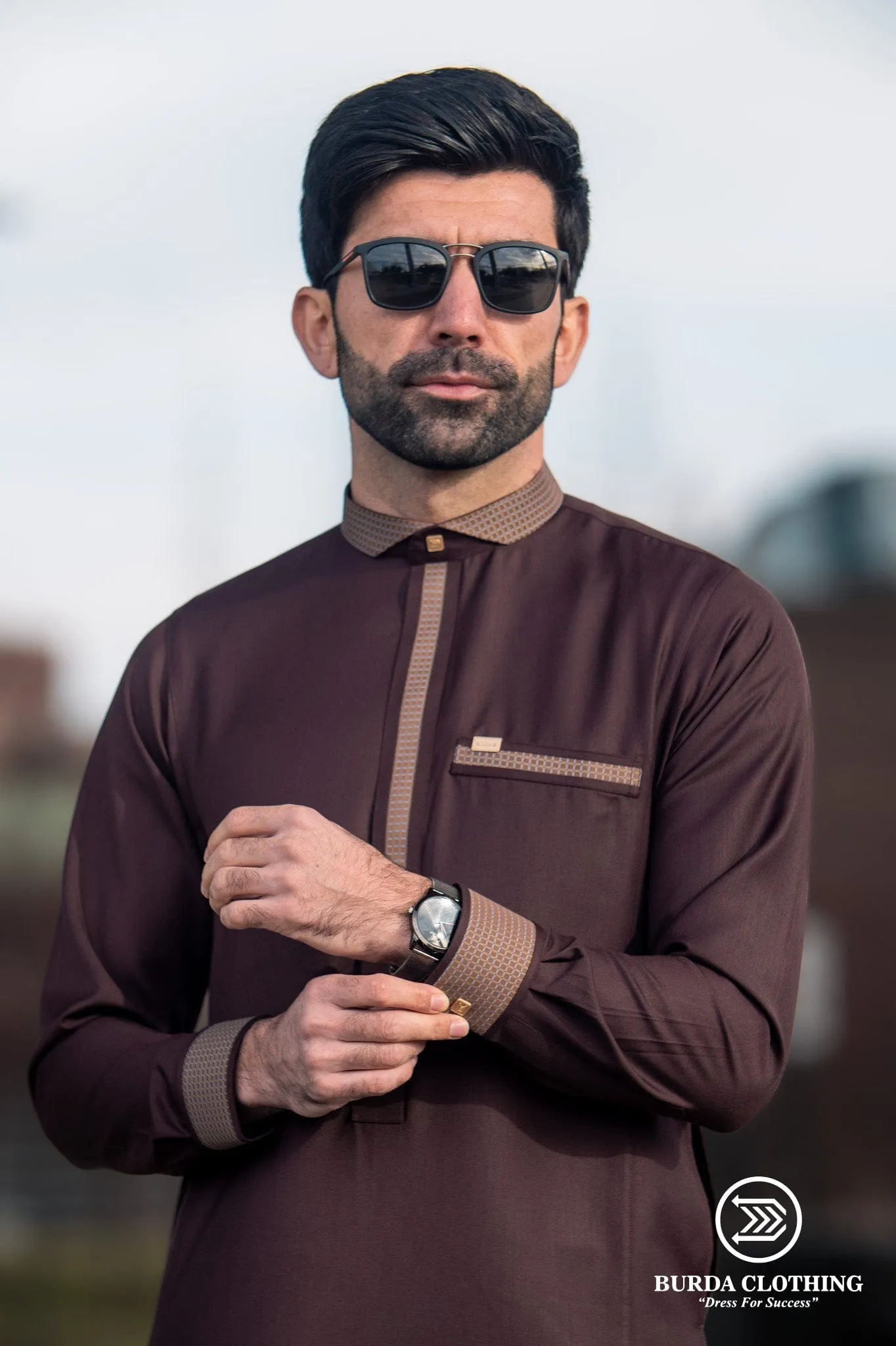 Adult Premium Thobe 504 Maroon
