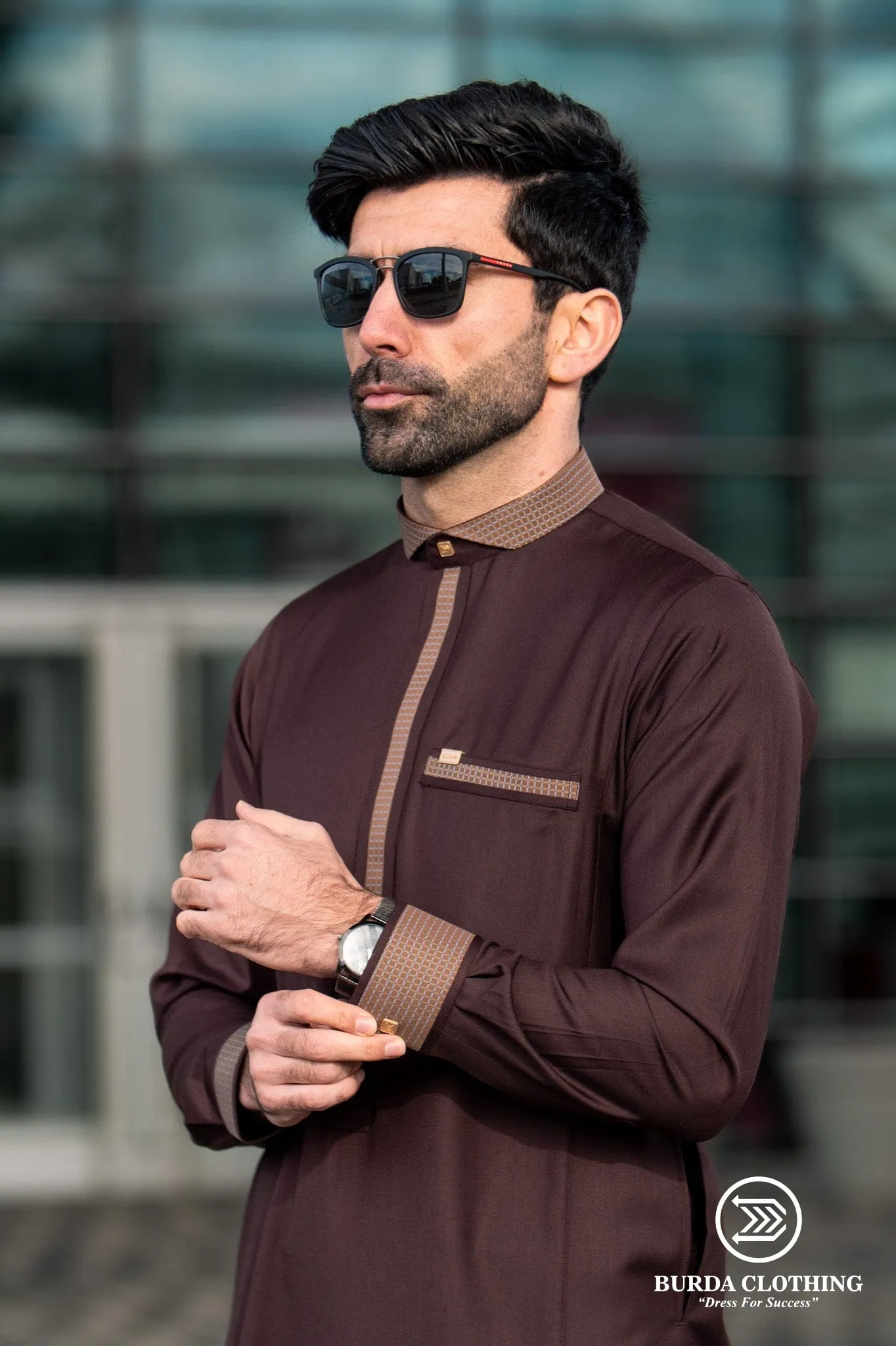 Adult Premium Thobe 504 Maroon