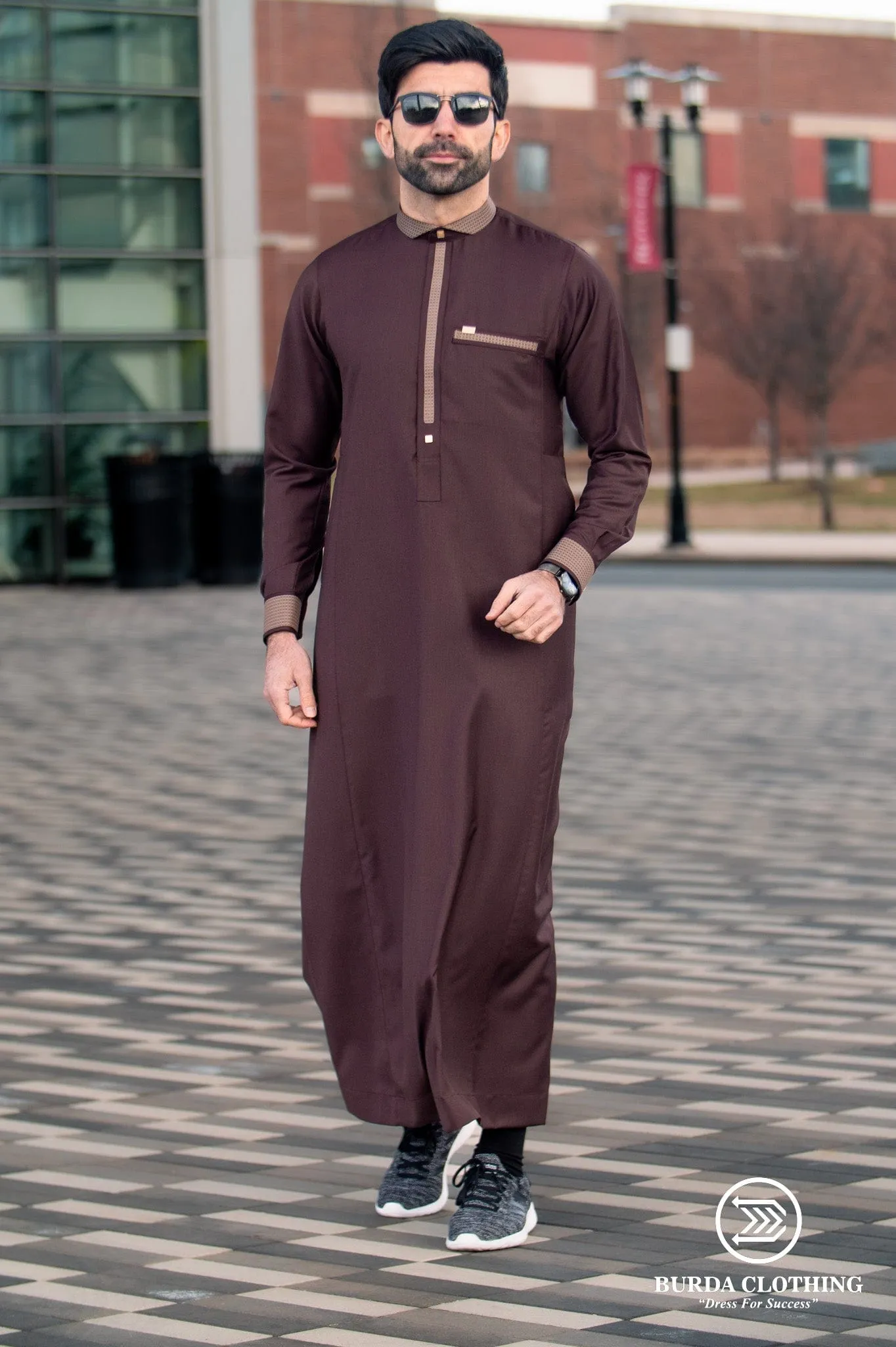 Adult Premium Thobe 504 Maroon