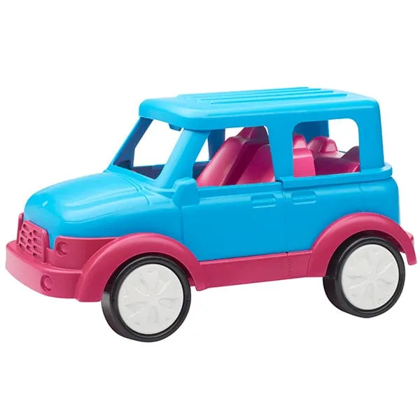 AMERICAN PLASTIC  Fashion Doll Boating Set 2 piece set - Just attach the boat & trailer to the doll’s SUV and they are off - 90200