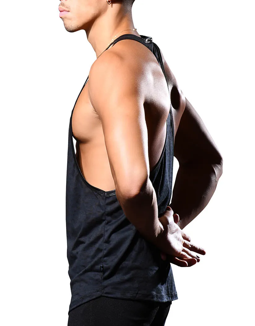 Andrew Christian Carbon Burnout Gym Tank 2917
