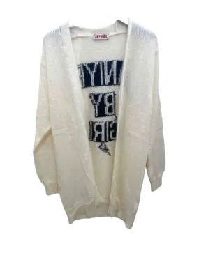 Aniye by Girl Maglia Cardigan 032384 Con Logo Retro Da Bambina