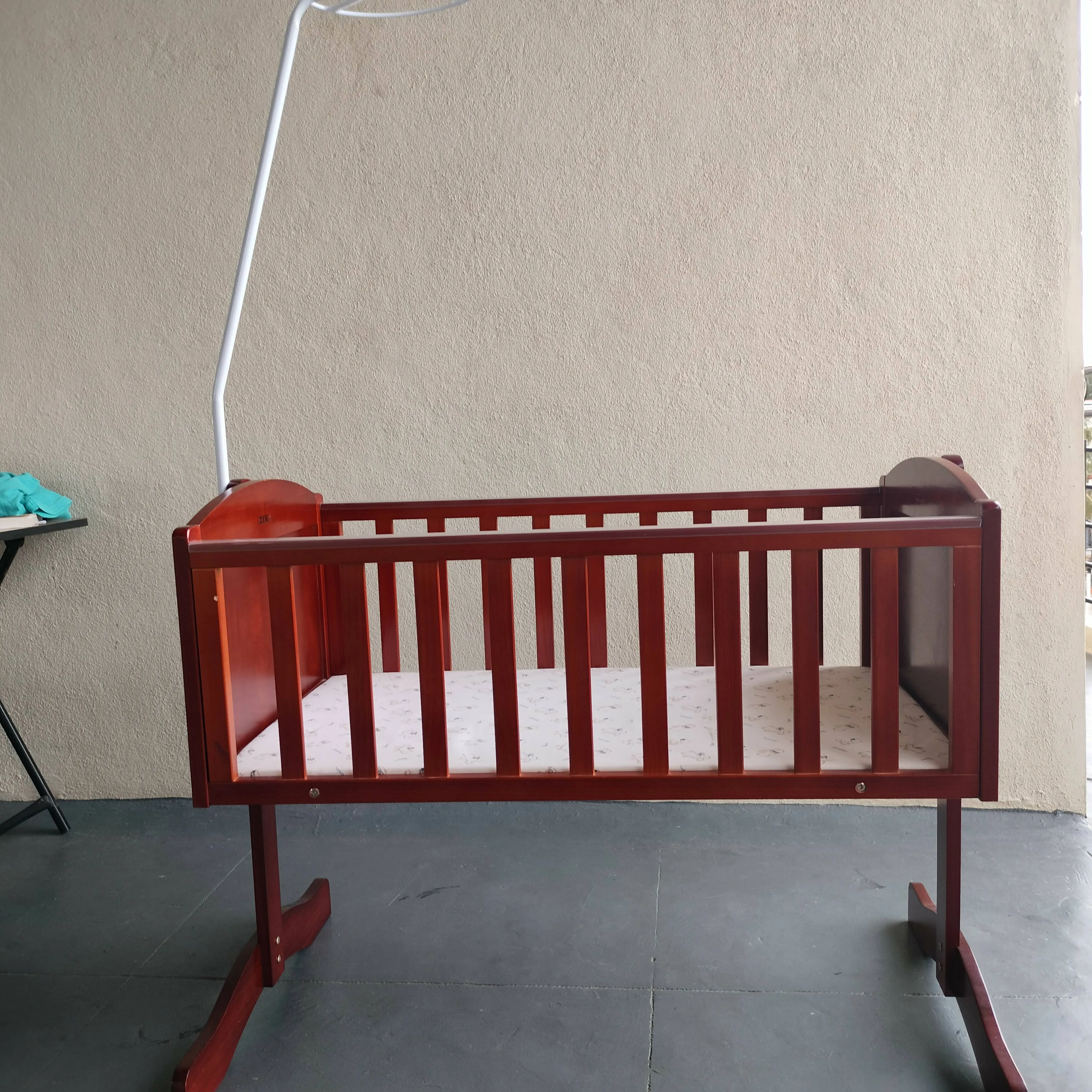 APPLE BABY Wooden Cradle