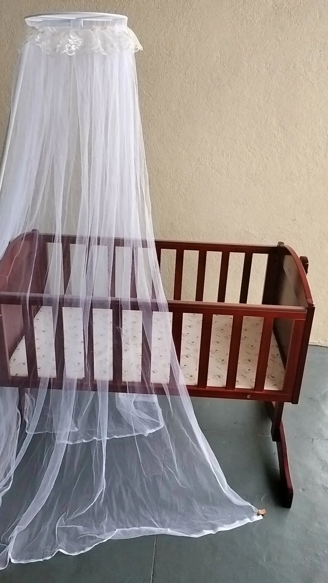 APPLE BABY Wooden Cradle