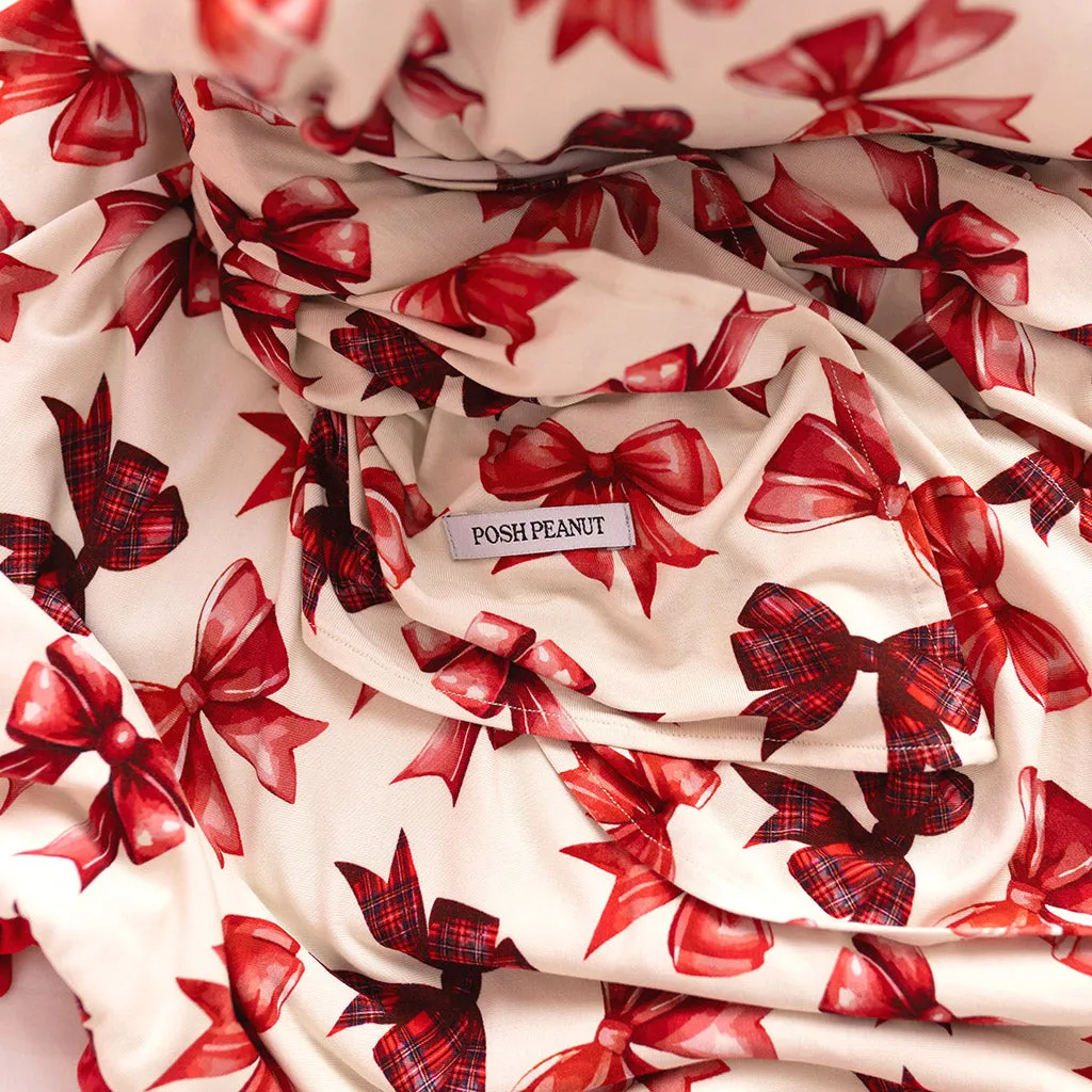 Avia Minky Ruffled Luxette Patoo® Blanket