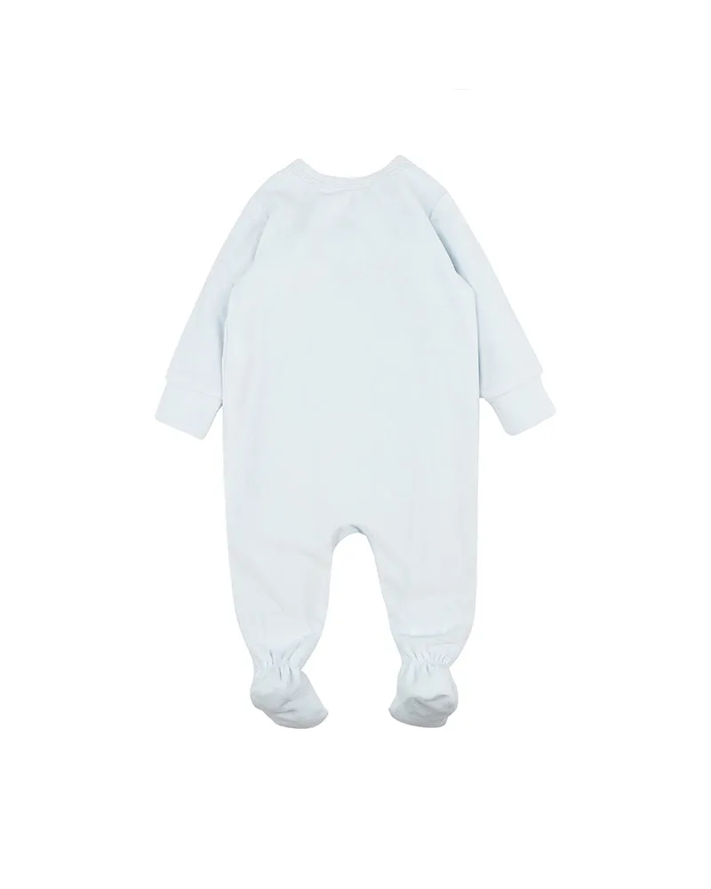 Bebe Dex Velour L/S Zip Onesie - Sage (Size 000-0)
