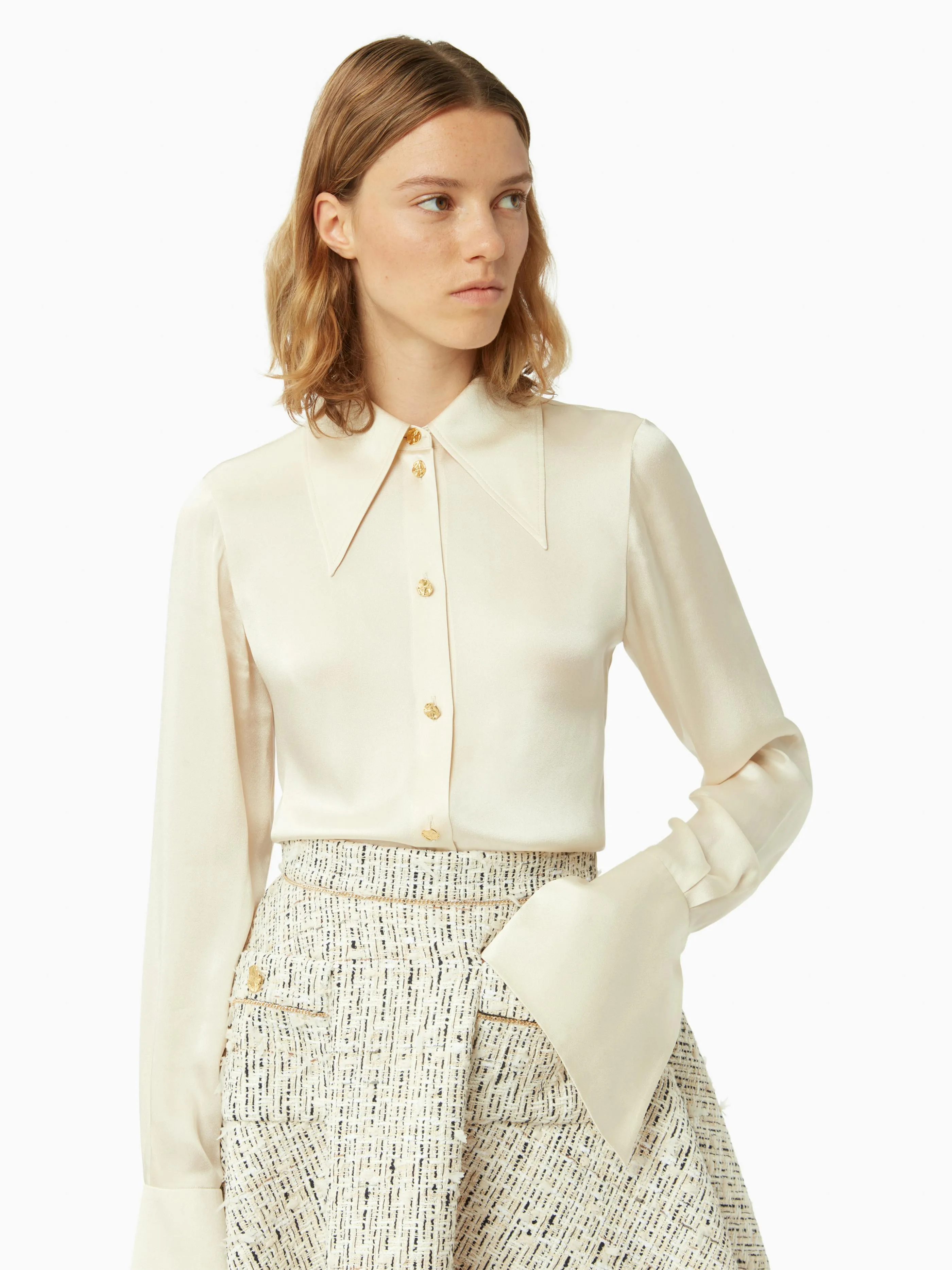 BELL CUFF SHIRT