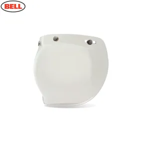 Bell Custom 500 3-Snap Bubble Visor - Clear