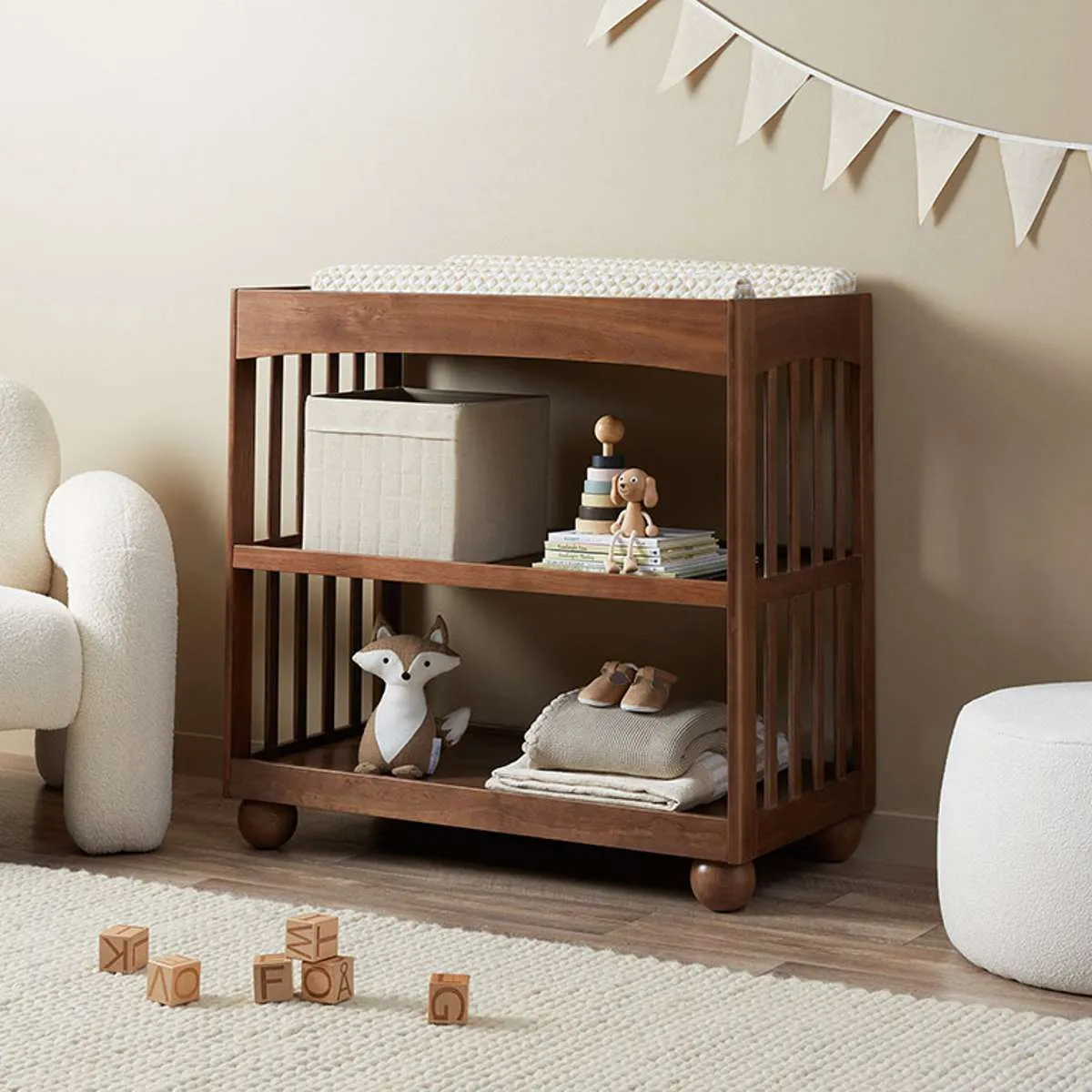 Blake Change Table - Almond