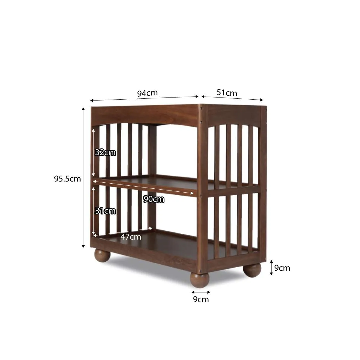 Blake Change Table - Almond