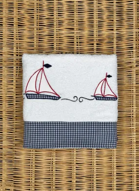 Boats Beach Towel