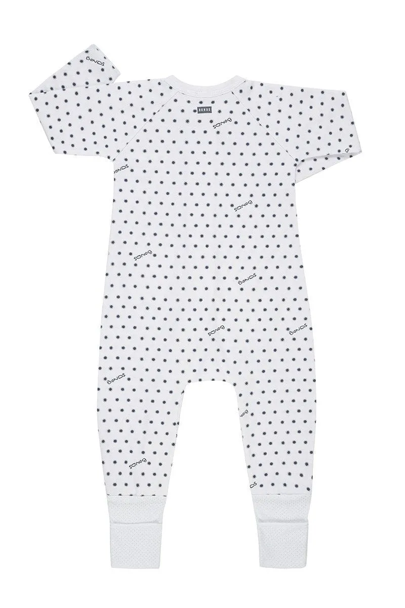 Bonds Wondercool Zip Wondersuit - Sunshine Baby White