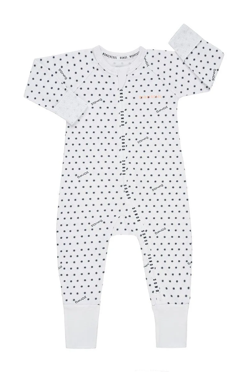 Bonds Wondercool Zip Wondersuit - Sunshine Baby White
