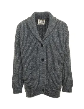 cardigan over grigio