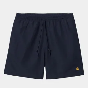 Carhartt WIP Chase Swim Trunk Dark Navy - Gold