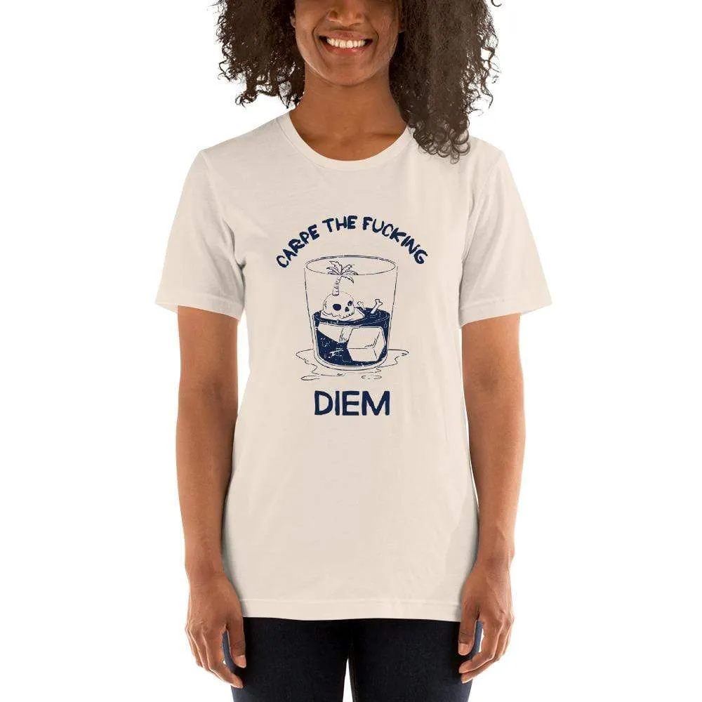 Carpe The Fucking Diem Vacation Design - Basic T-Shirt