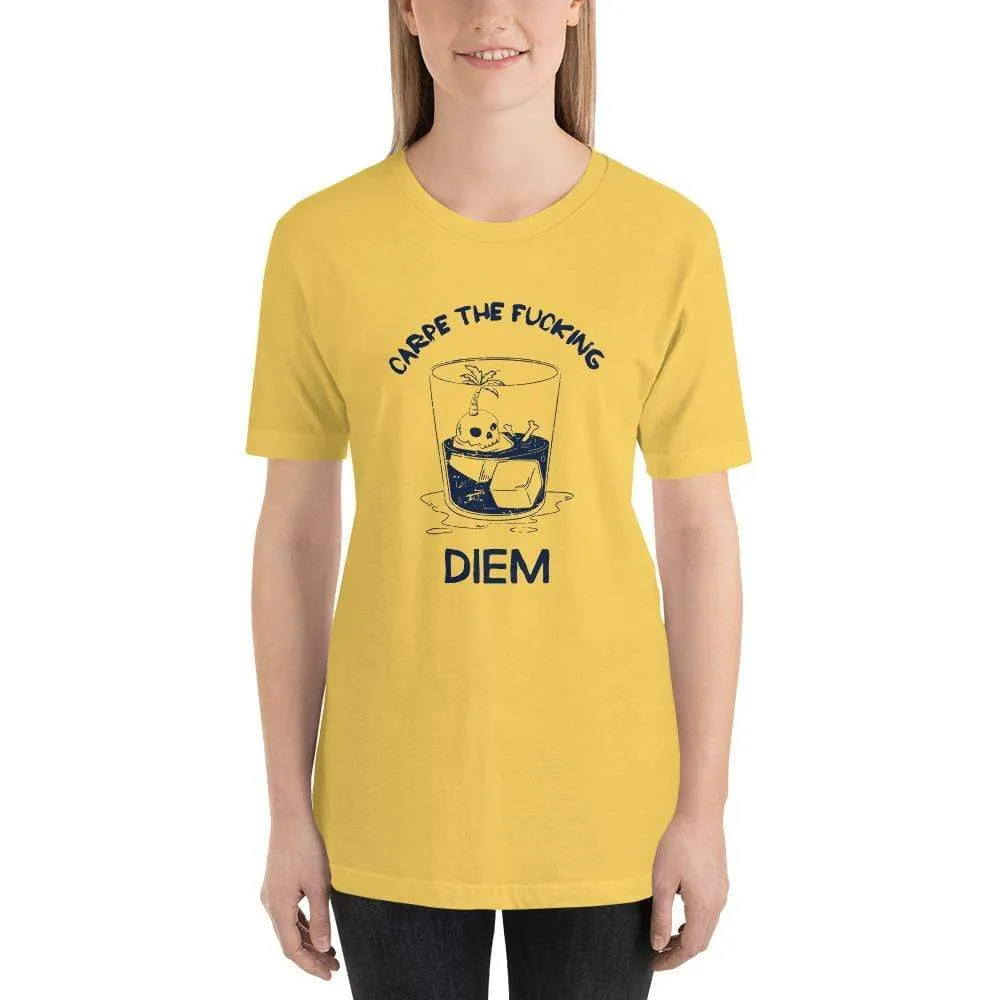 Carpe The Fucking Diem Vacation Design - Basic T-Shirt