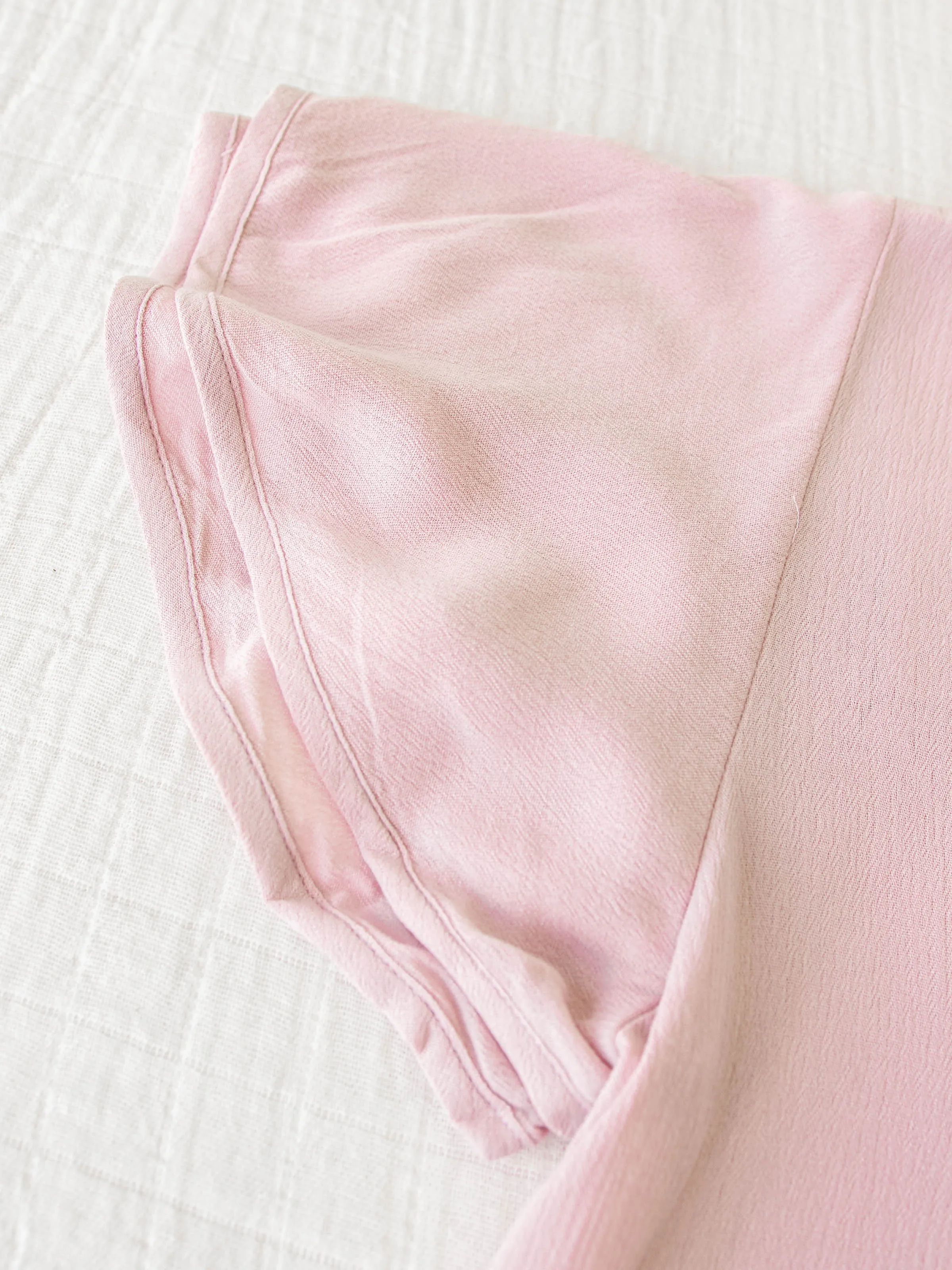 Classic Flutter Top - Dusty Lavender