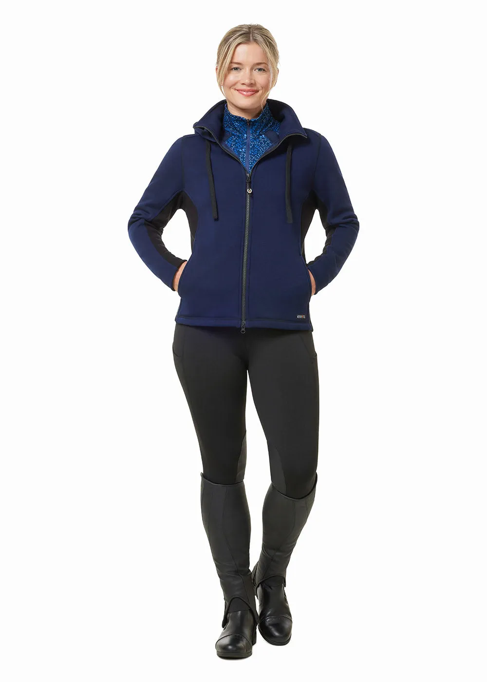 Double Take Full Zip Fleece Hoodie