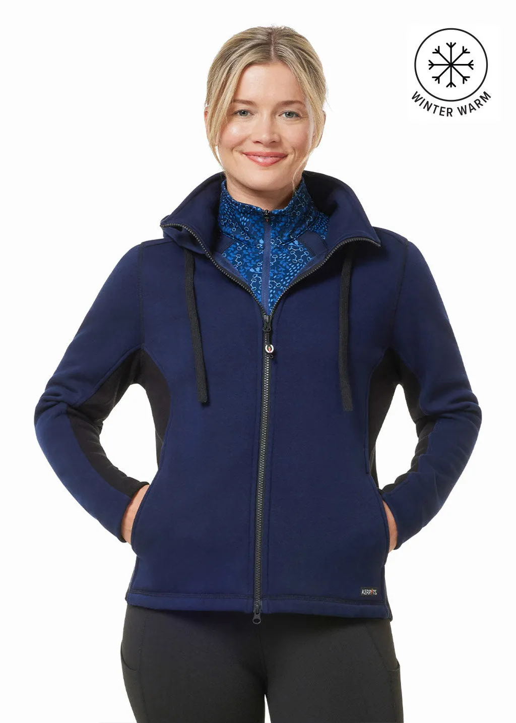 Double Take Full Zip Fleece Hoodie