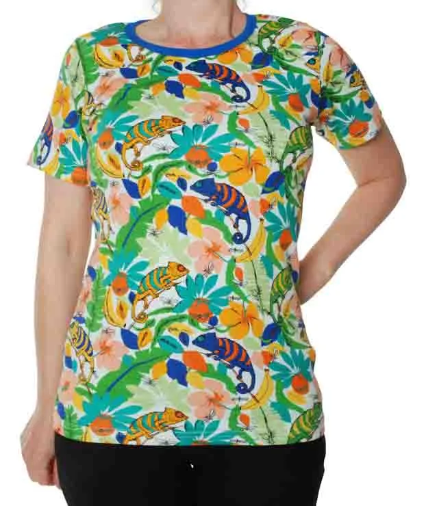 DUNS Short Sleeved T-shirt Adult - Chameleon