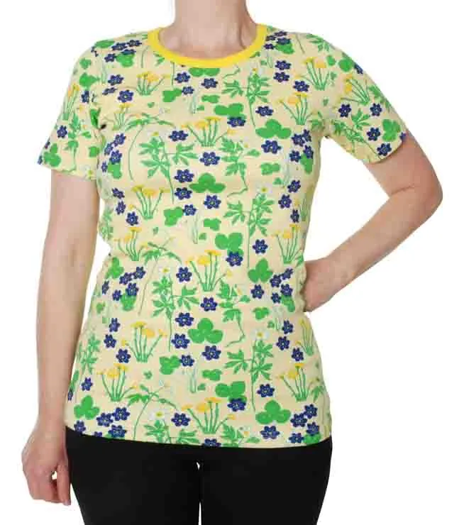 DUNS Short Sleeved T-shirt Adult - Coltsfoot Yellow