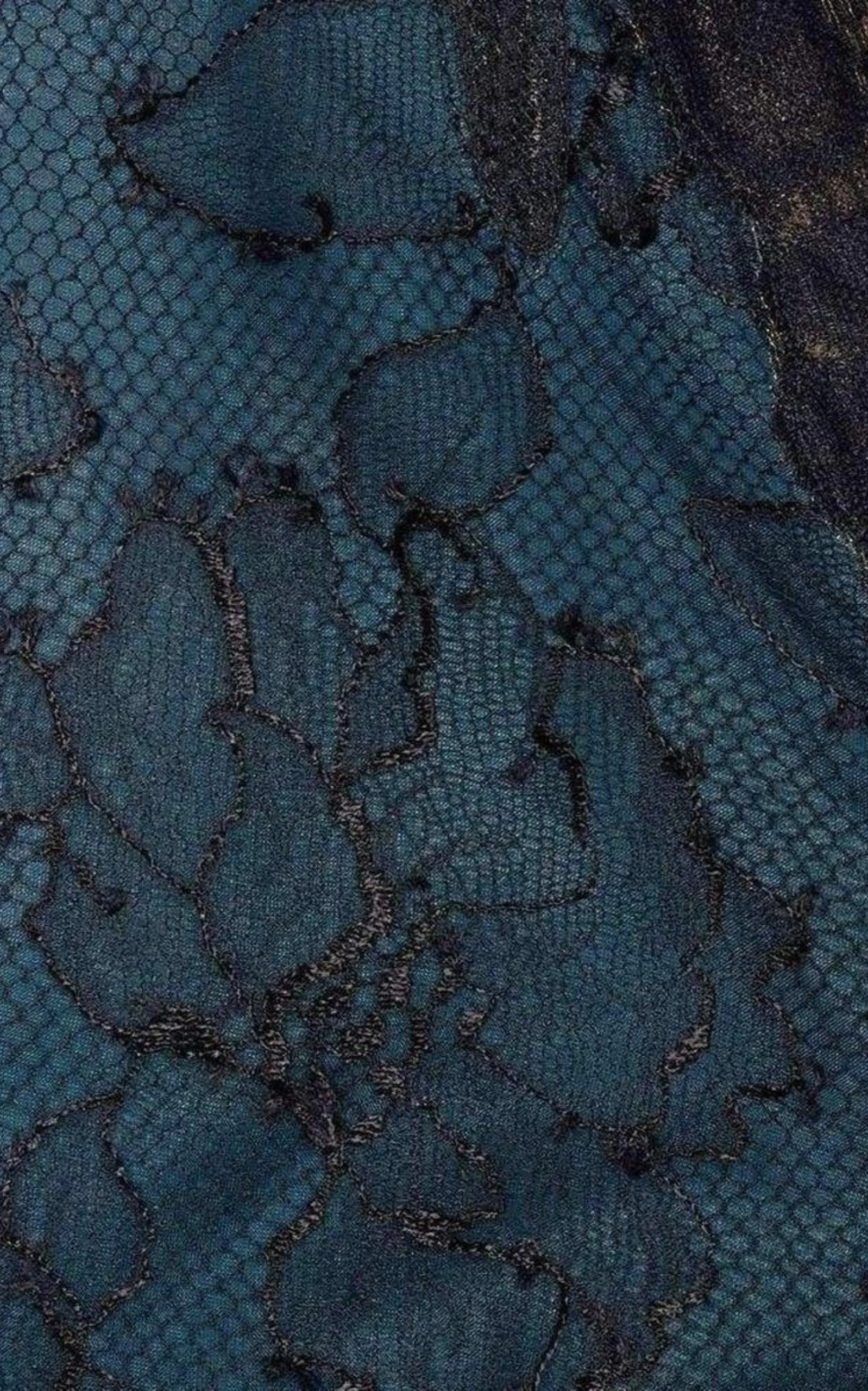 Floral Lace Inc Dress