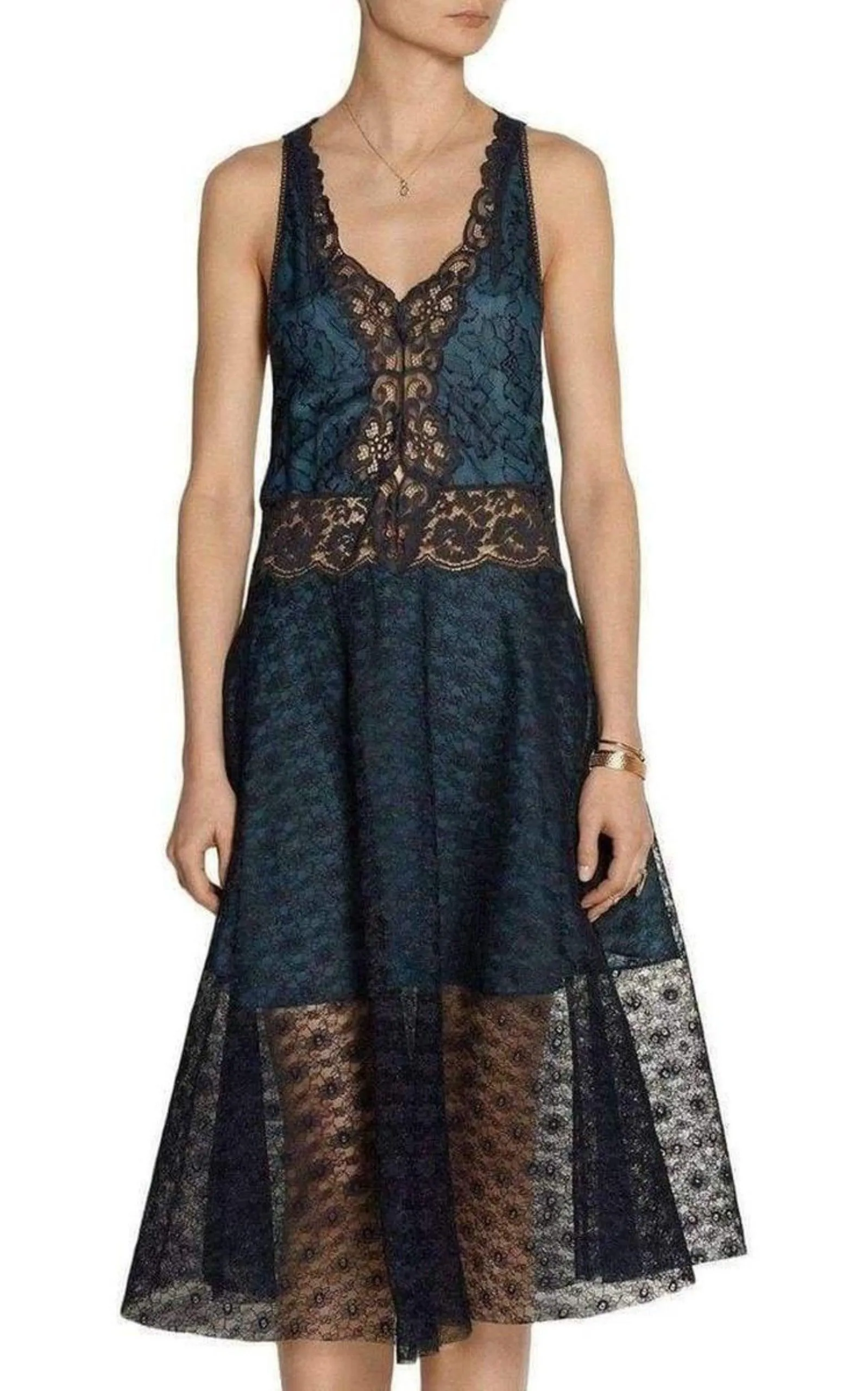 Floral Lace Inc Dress