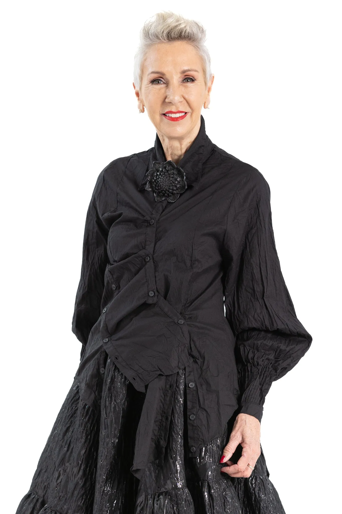 FLORENCE BELL-SLEEVE SHIRT CC