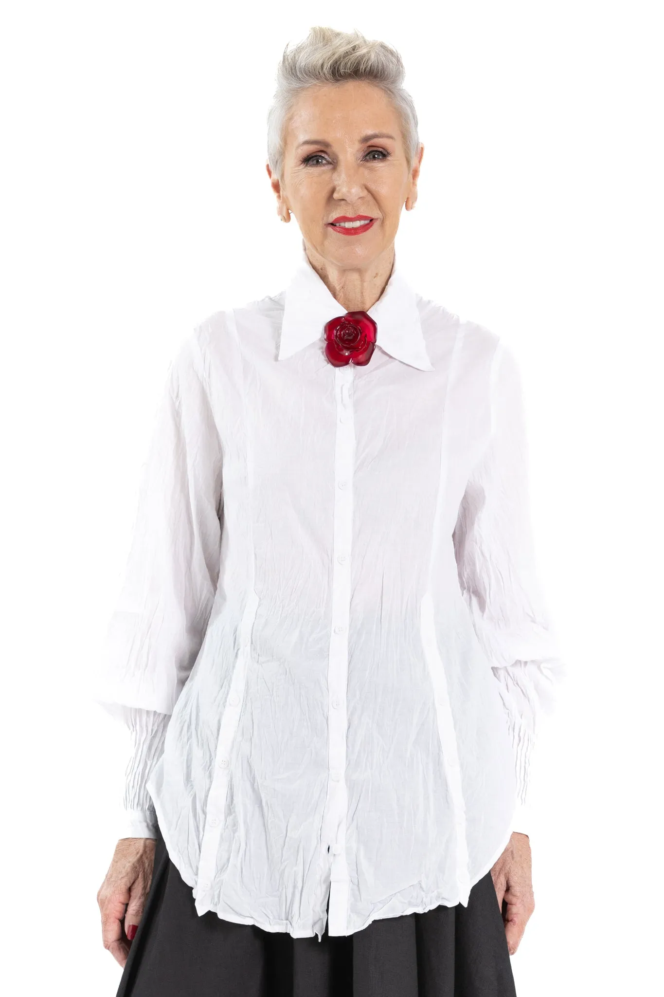 FLORENCE BELL-SLEEVE SHIRT CC