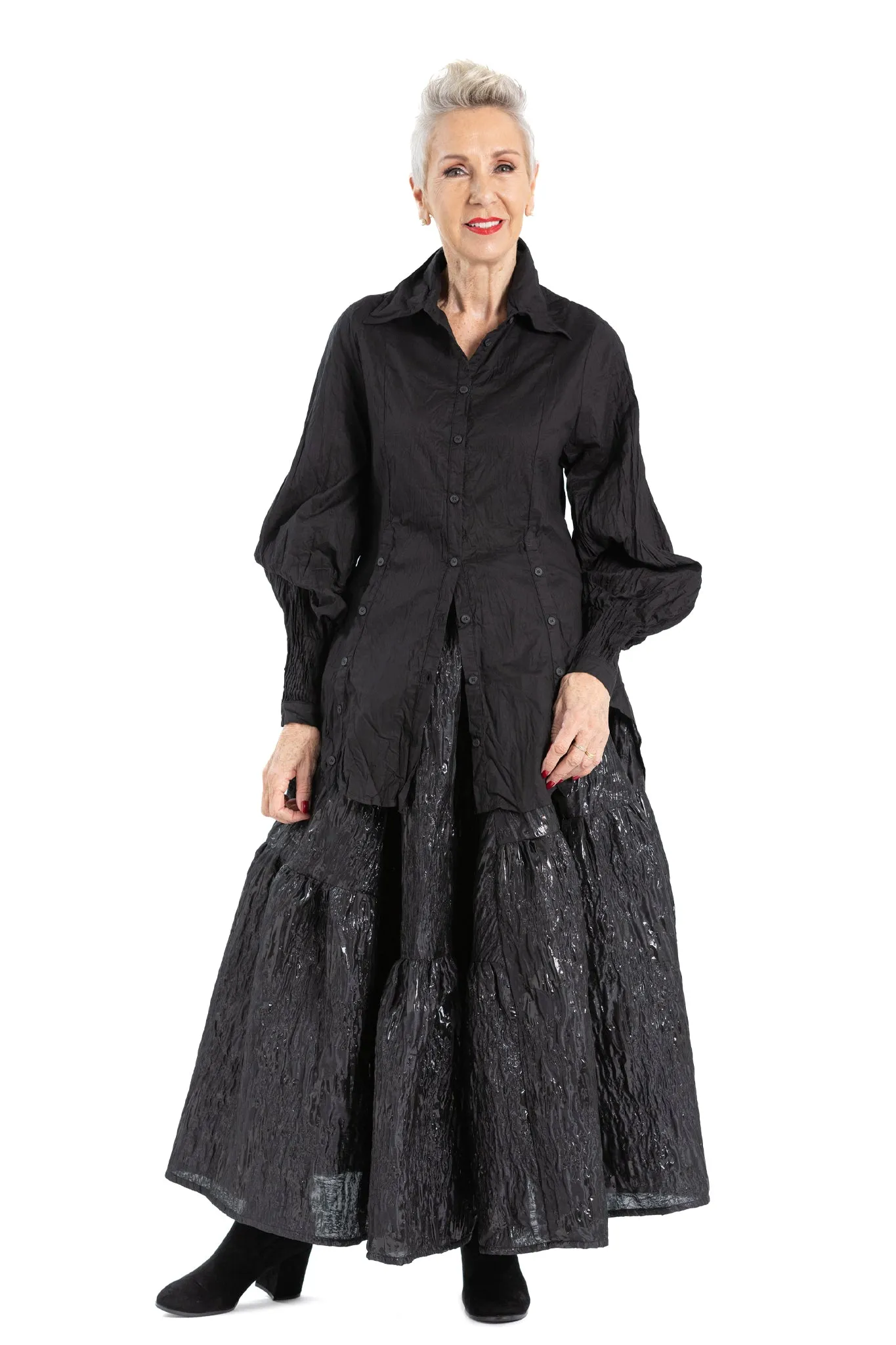 FLORENCE BELL-SLEEVE SHIRT CC