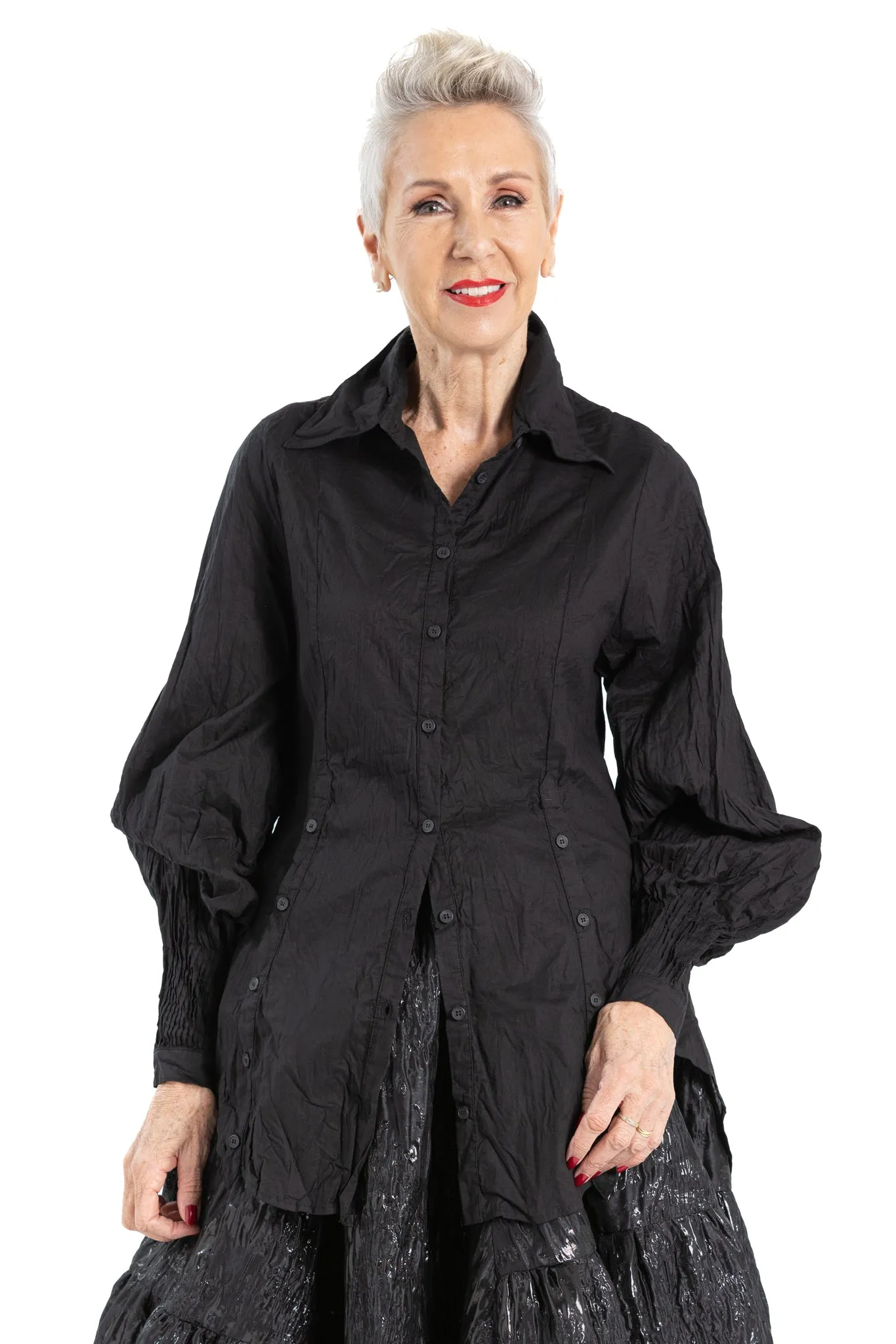 FLORENCE BELL-SLEEVE SHIRT CC