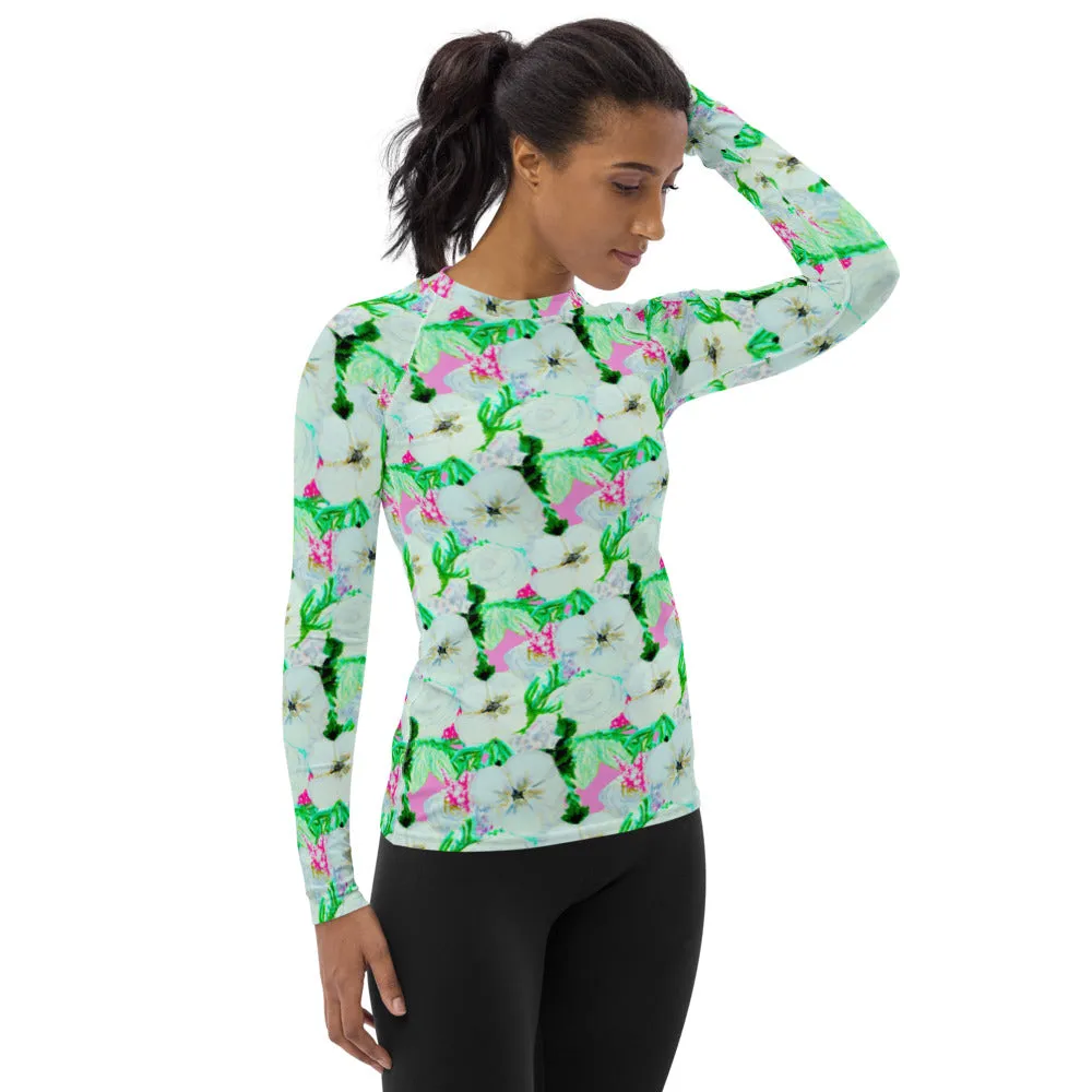 Florida Floral Women's Rash Guard