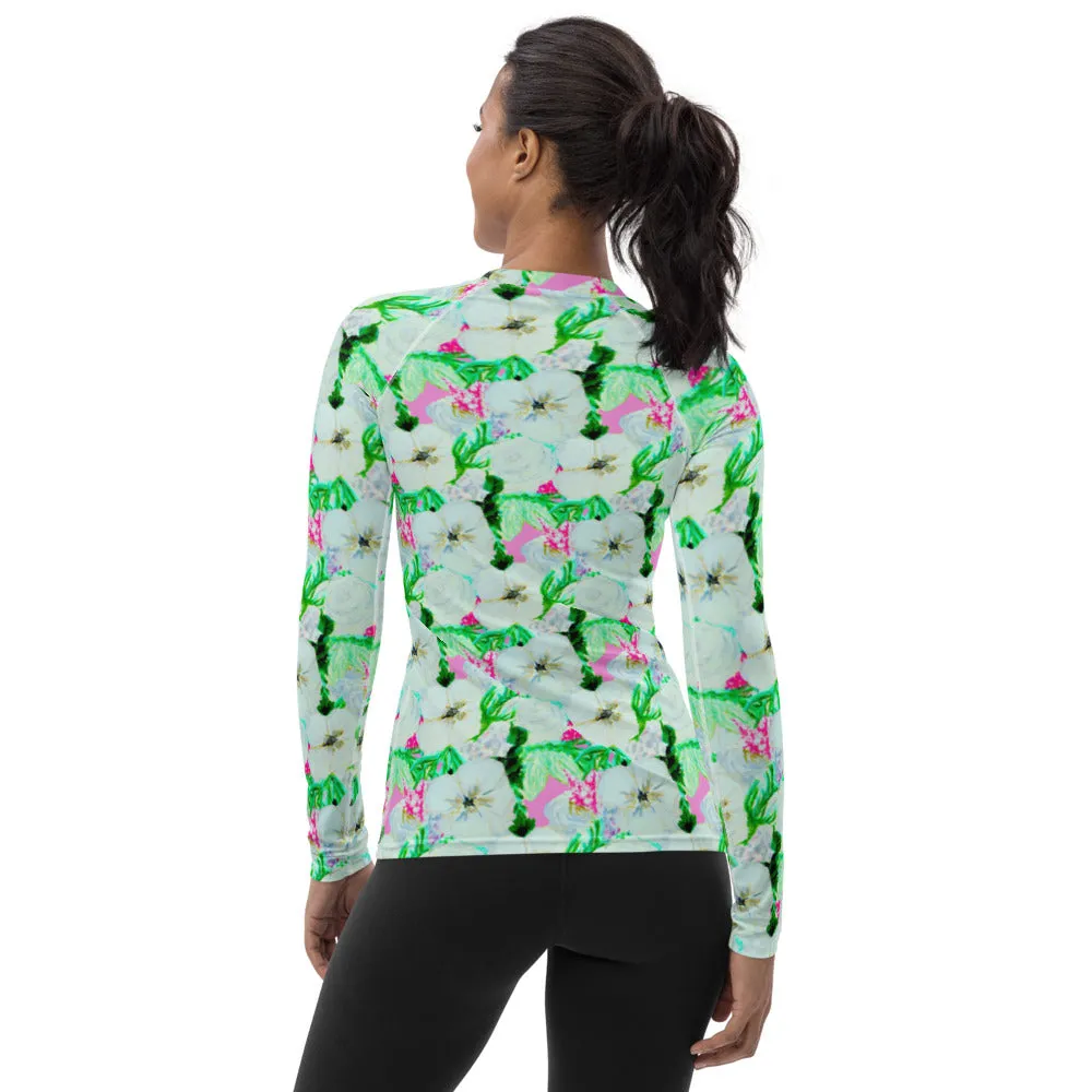 Florida Floral Women's Rash Guard