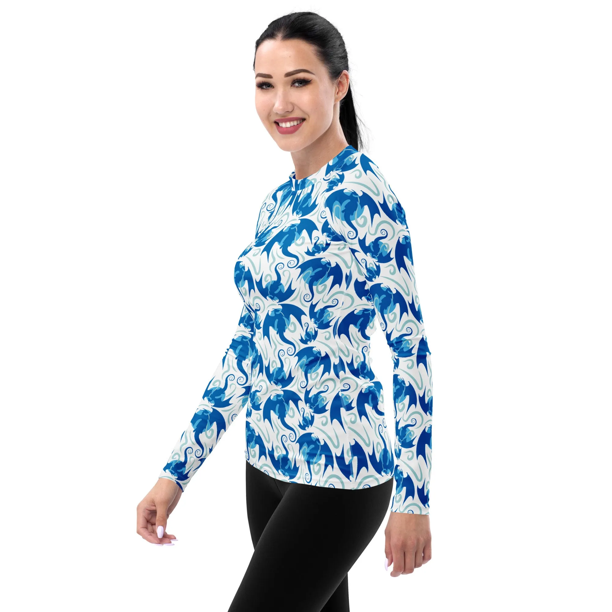 Flying Dragons Rash Guard Top (POD)