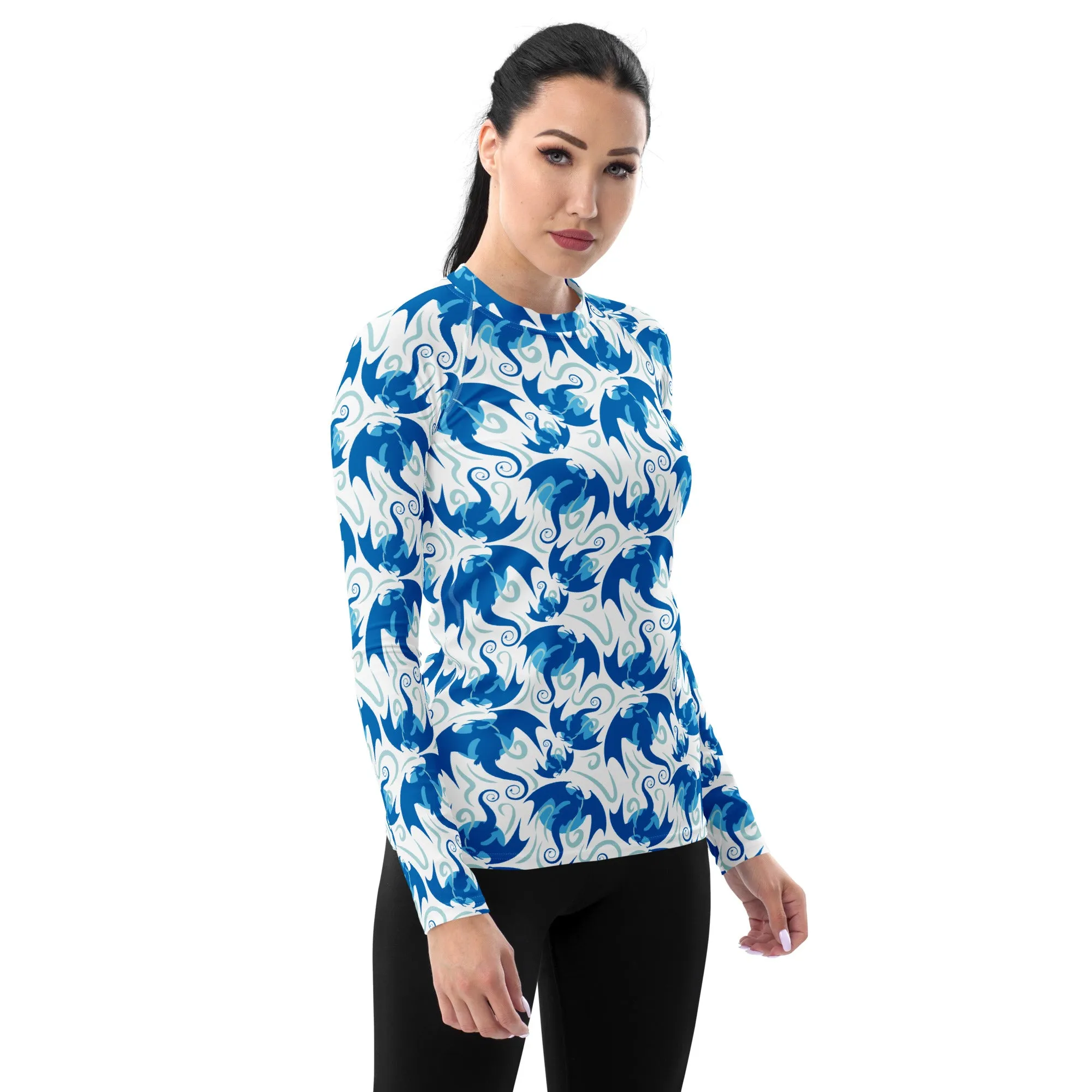 Flying Dragons Rash Guard Top (POD)