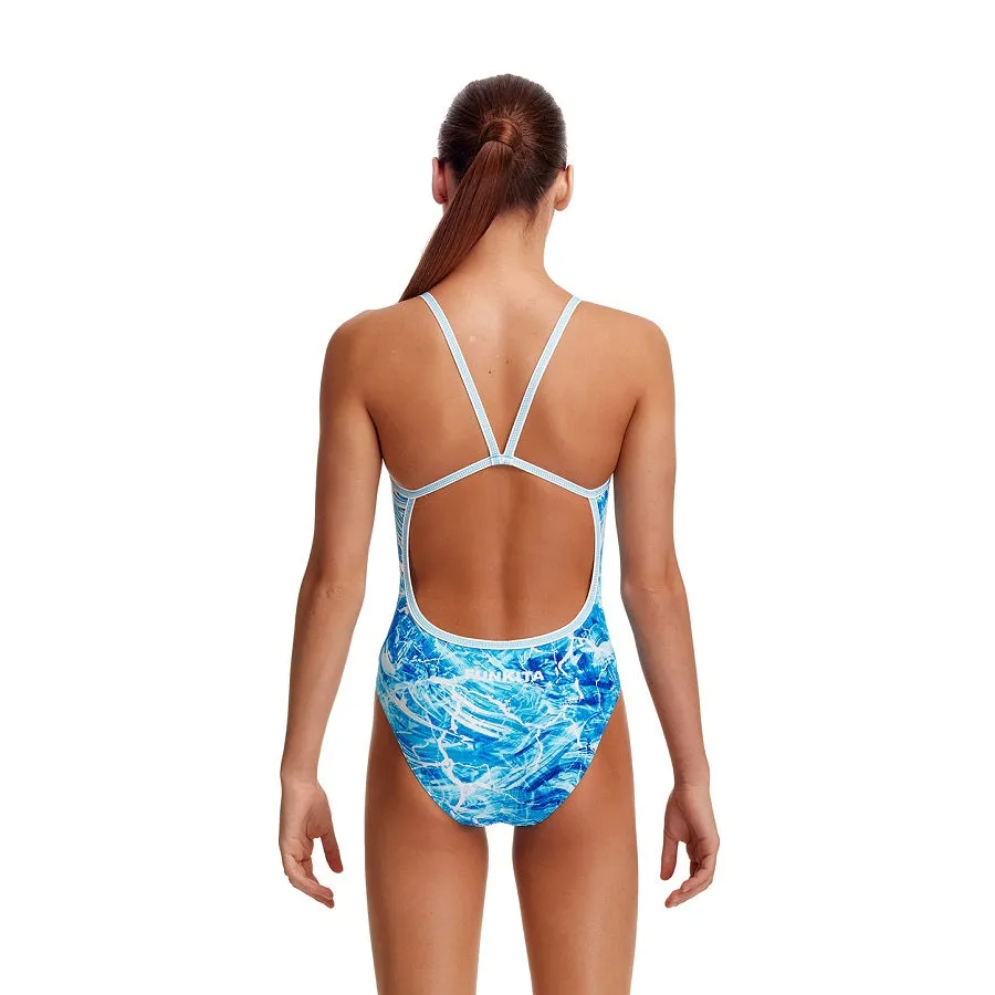 Funkita Girls Single Strap One Piece FS16G - Bear Suit