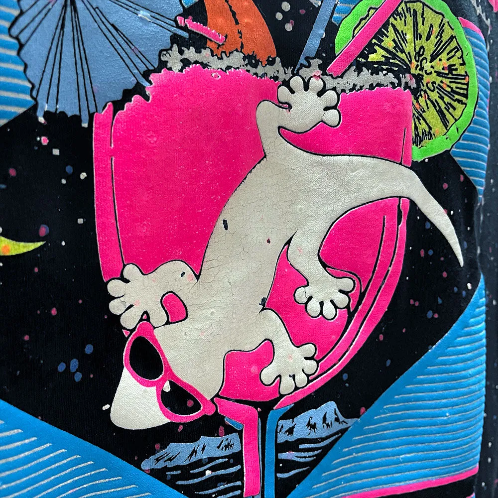 Gecko Cocktail Club - Secret Glow In The Dark Red/White/Blue Splatter