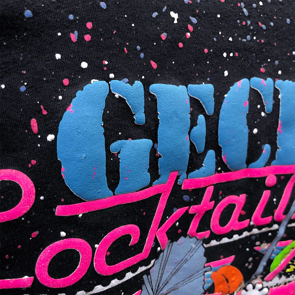 Gecko Cocktail Club - Secret Glow In The Dark Red/White/Blue Splatter