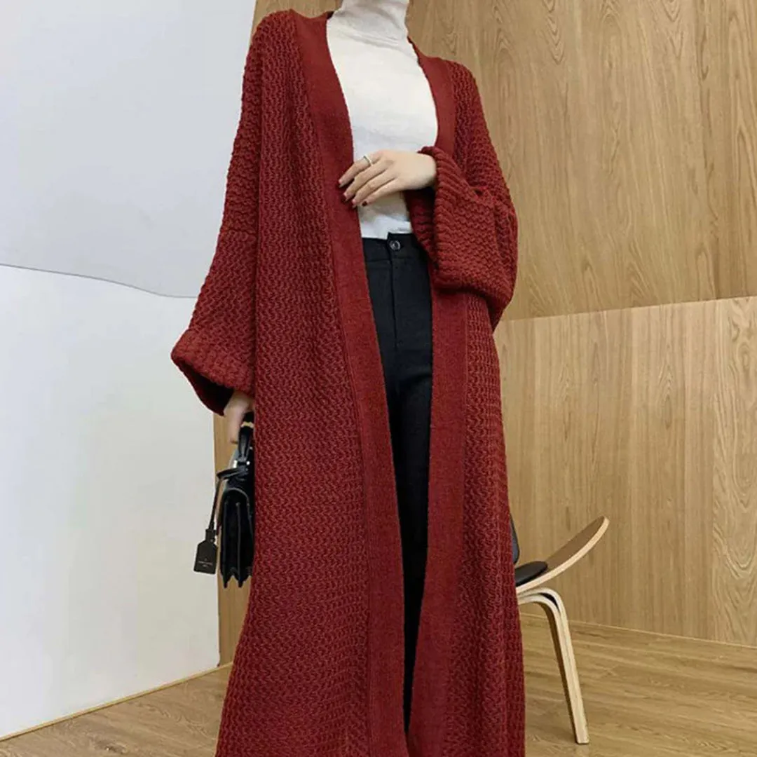 Gestrickte Strickjacke in bergre für legere und formelle Kleidung