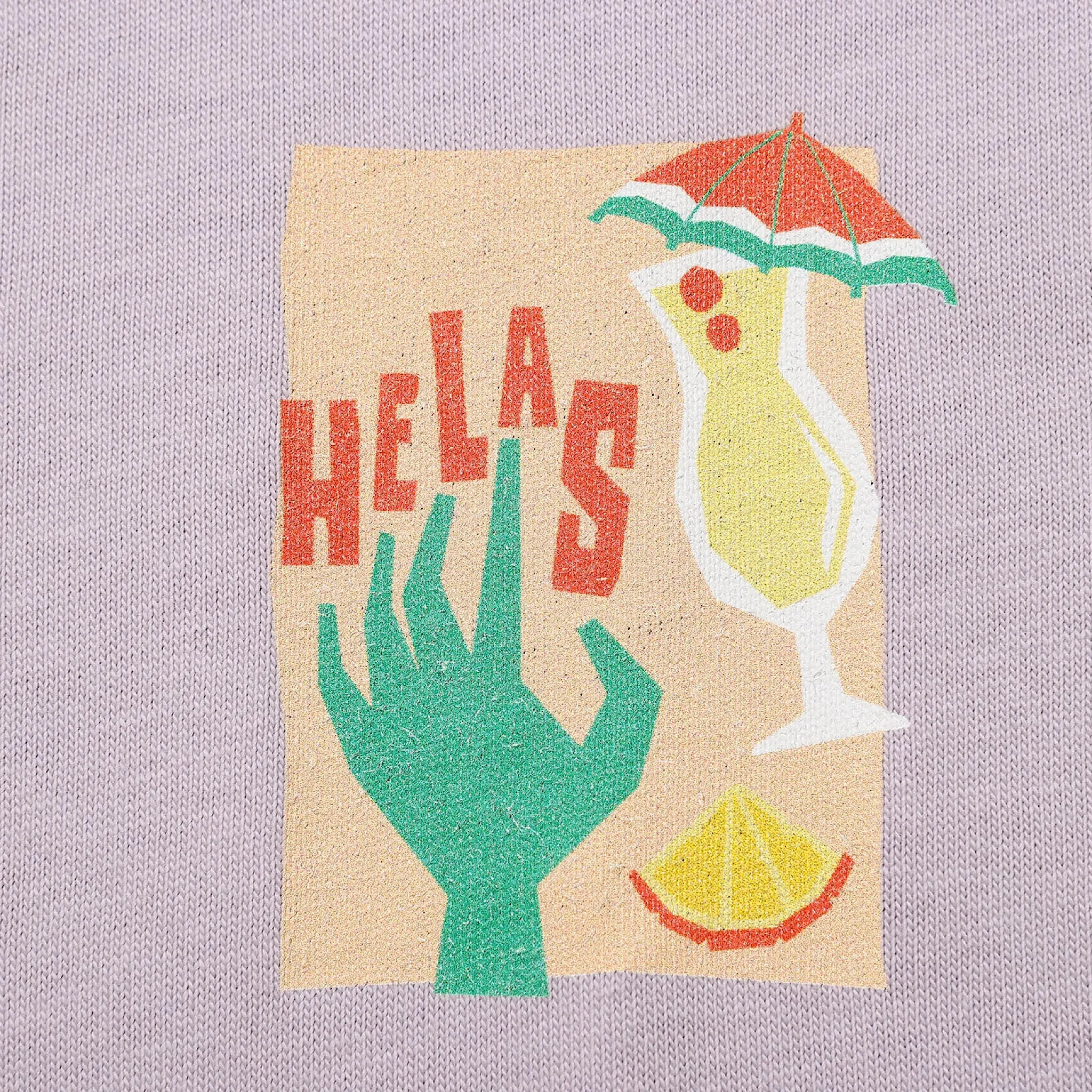 Hélas Caps - Cocktail Tee - Lilac