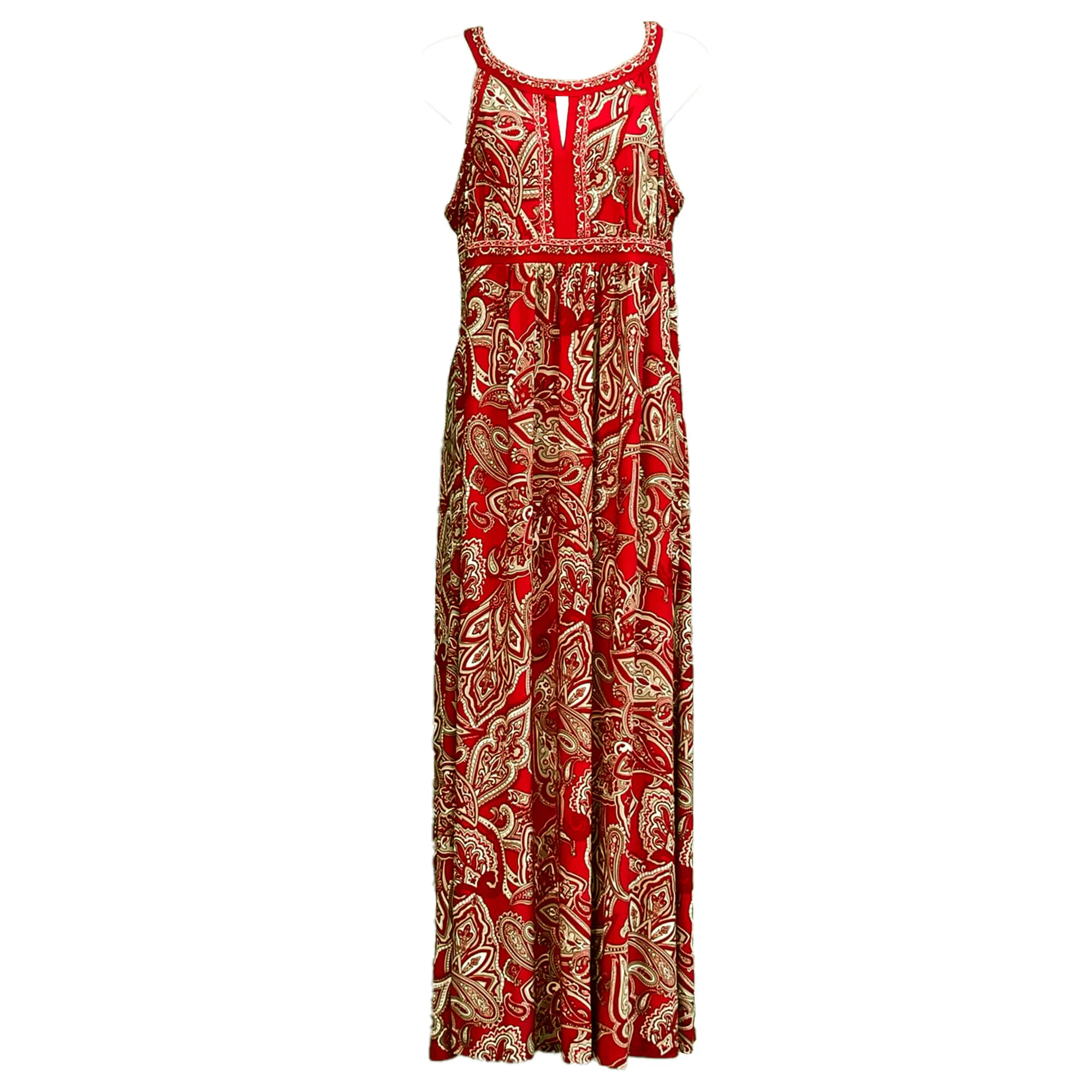 INC International Concepts Red Maxi Dress