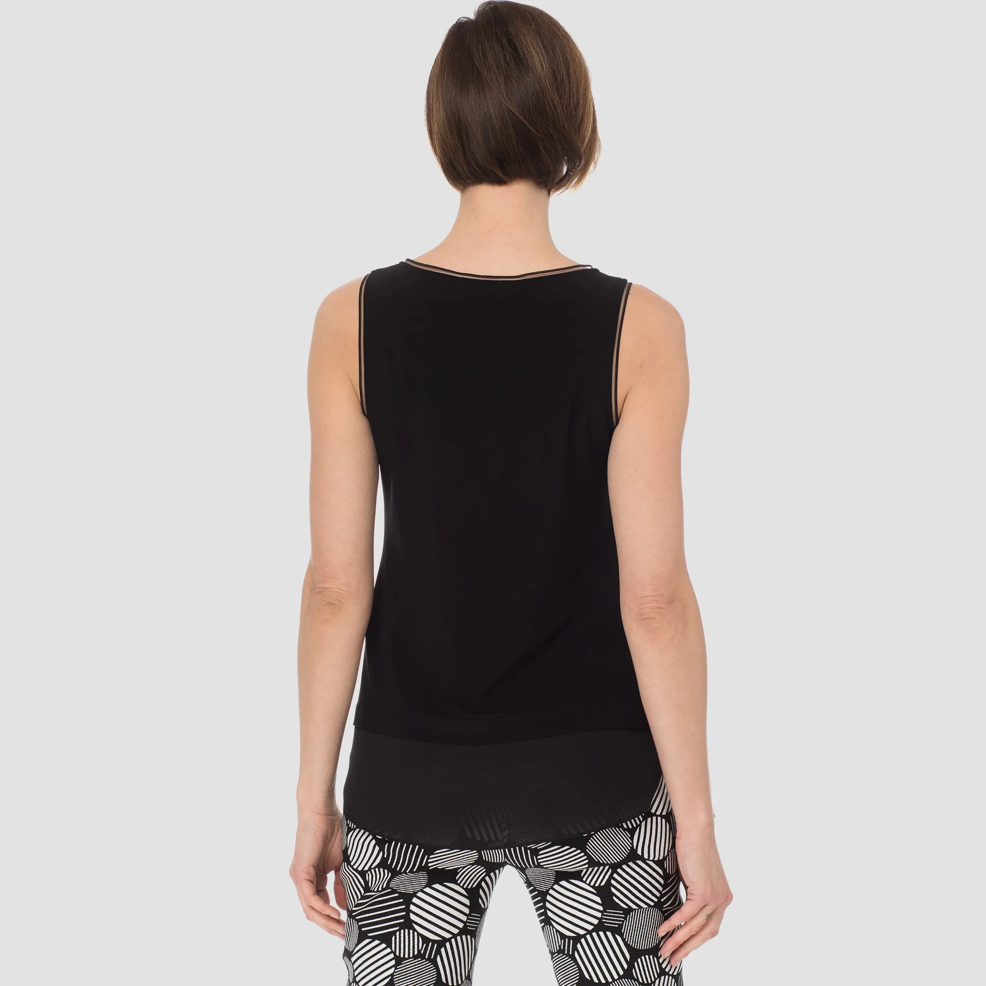 Joseph Ribkoff, 183126 Tulle Trim Camisole