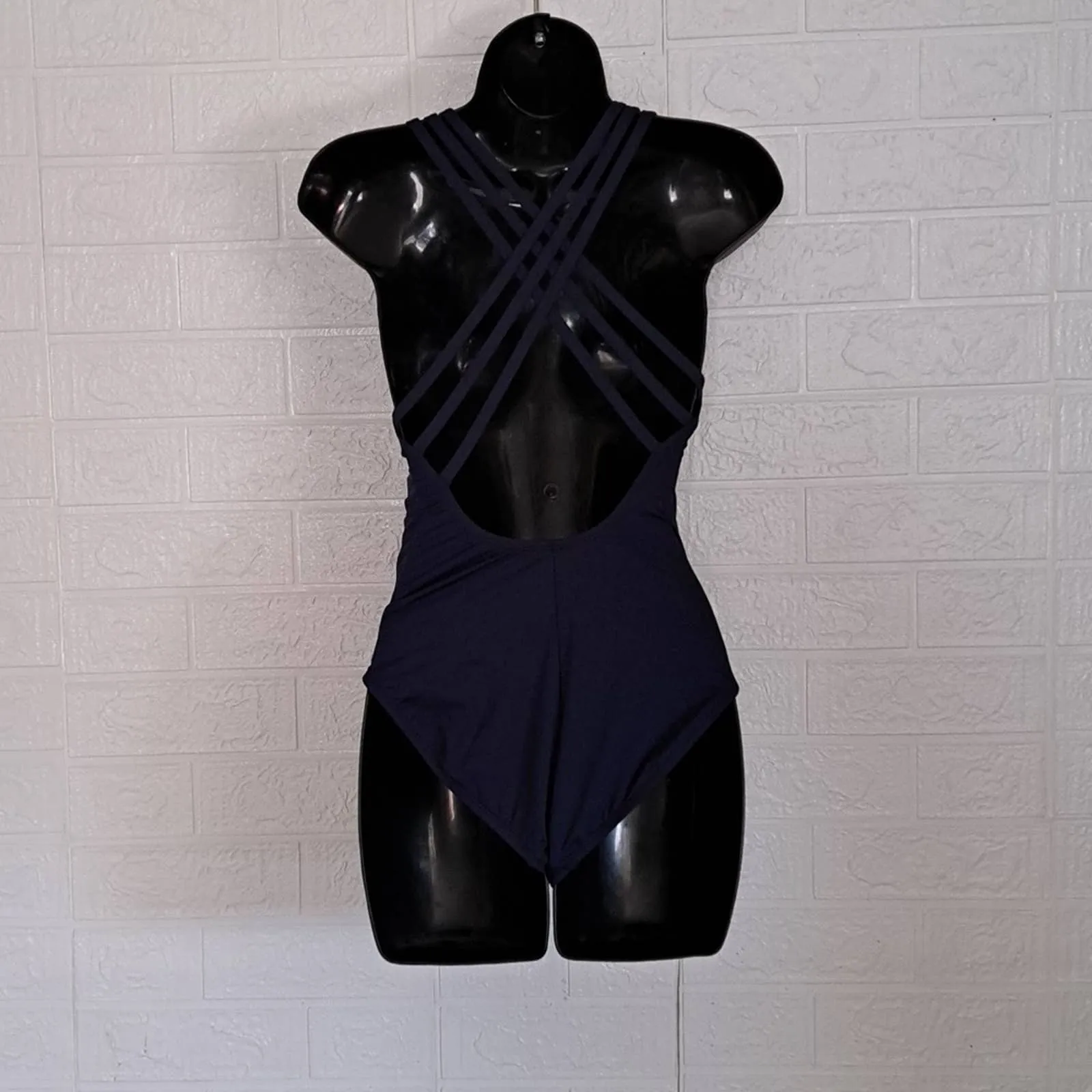 La Blanca Island Goddess Multi-Strap Cross Back One Piece Swim
