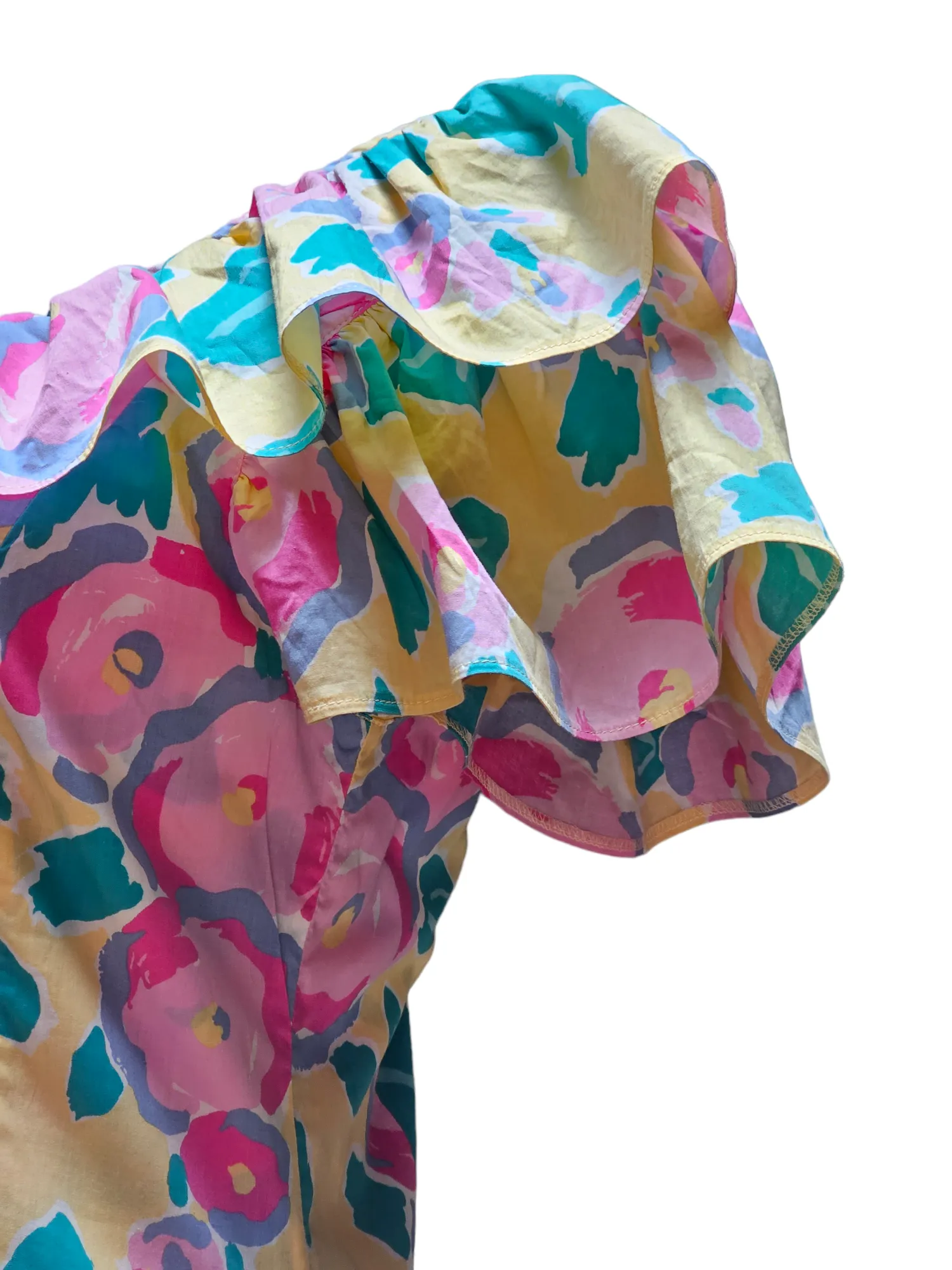 Laura Ashley Signature Print Vintage Early 1980's Batsheva Dress Small