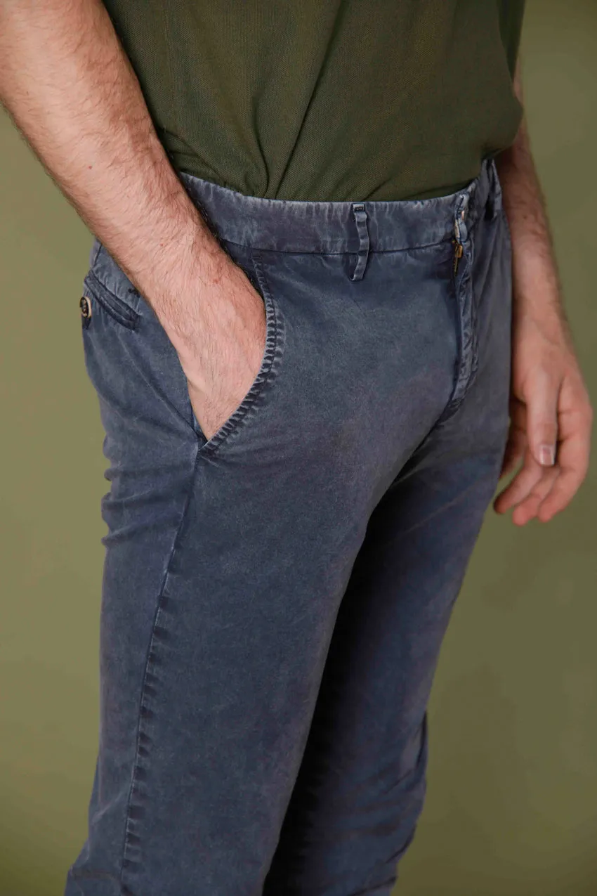 Milano Style Essential pantalone chino uomo in twill stretch extra slim fit
